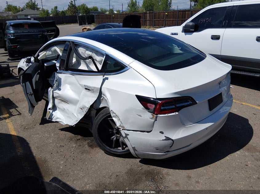 2020 Tesla Model 3 VIN 5YJ3E1EB0LF651570 IAAI salvage auction — LEFT SIDE, Salvage (Colorado), sold $2,850 on 2026-07-30 (photo 3)