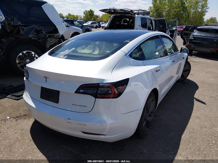 2020 Tesla Model 3 VIN 5YJ3E1EB0LF651570 IAAI salvage auction — LEFT SIDE, Salvage (Colorado), sold $2,850 on 2026-07-30 (photo 4)