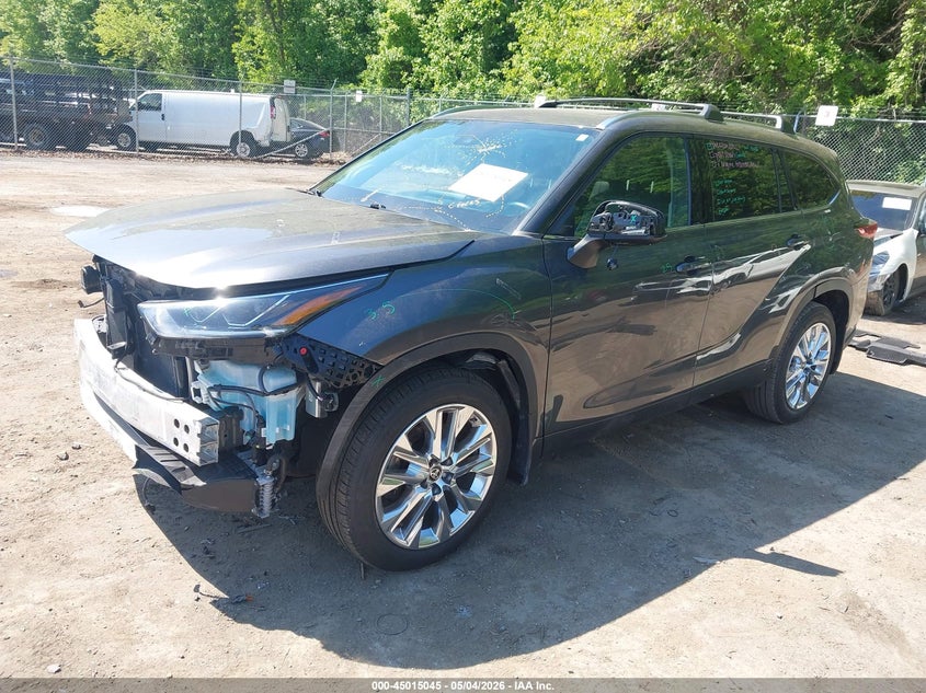 2020 Toyota Highlander VIN 5TDDZRBH9LS017282 IAAI salvage auction — FRONT END, Salvage - Greater Than 75% (Maryland), sold $8,600 on 2026-07-21 (photo 2)