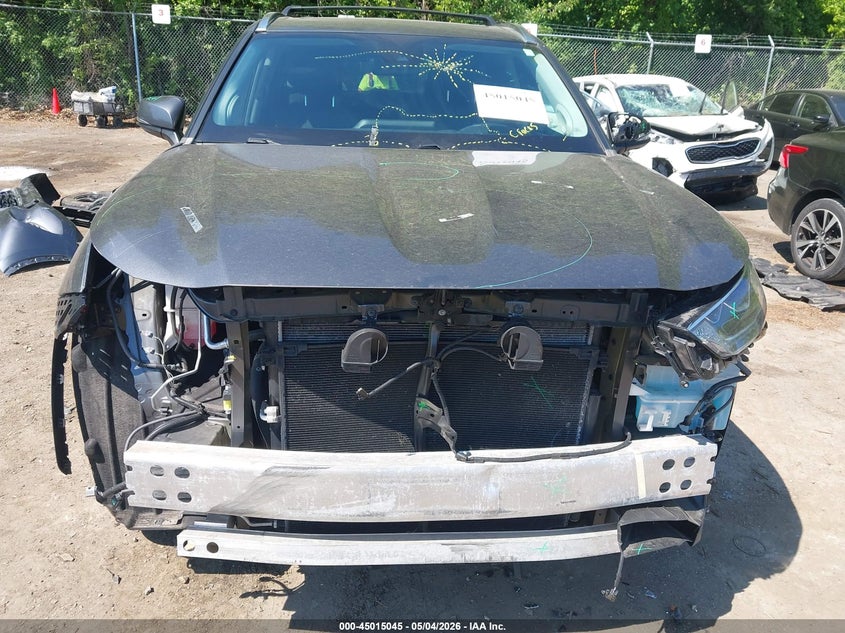2020 Toyota Highlander VIN 5TDDZRBH9LS017282 IAAI salvage auction — FRONT END, Salvage - Greater Than 75% (Maryland), sold $8,600 on 2026-07-21 (photo 6)