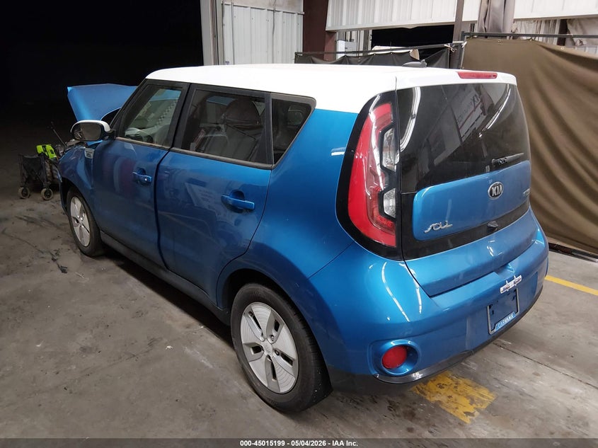 2016 Kia Soul ev + VIN KNDJP3AE5G7016272 IAAI salvage auction — FRONT END, Salvage (Arizona), sold $225 on 2026-07-23 (photo 3)