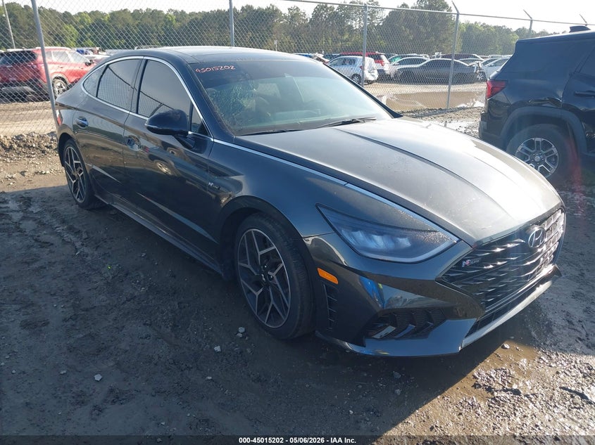 2022 Hyundai Sonata VIN KMHL14JC0NA224697 — IAAI salvage auction photo