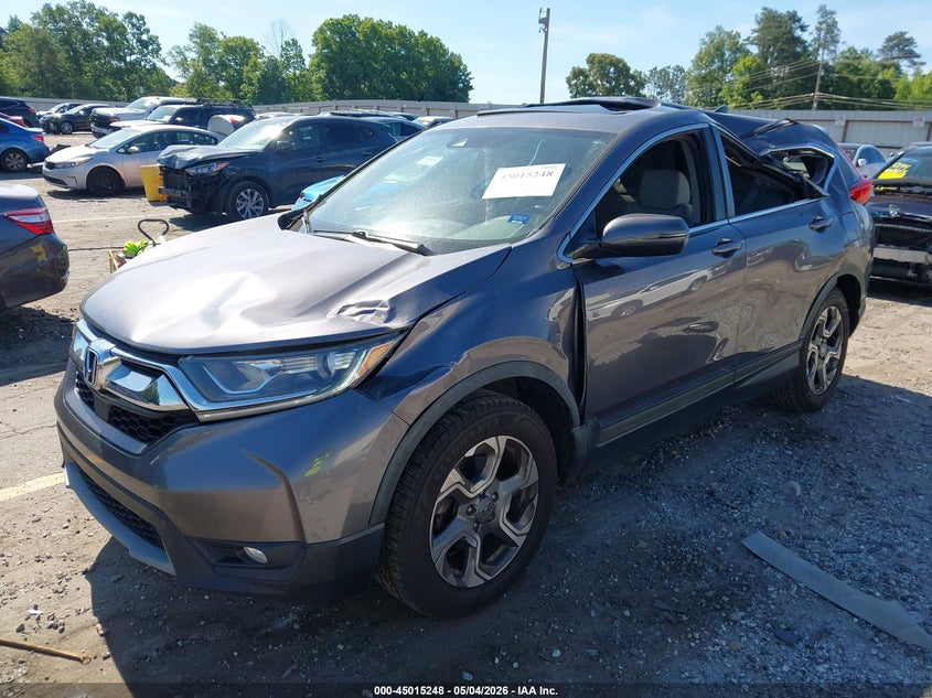 2019 Honda Cr-v VIN 7FARW2H55KE037510 IAAI salvage auction — ROOF, Salvage (Georgia), sold $5,975 on 2026-07-08 (photo 2)