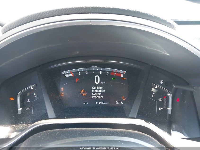 2019 Honda Cr-v VIN 7FARW2H55KE037510 IAAI salvage auction — ROOF, Salvage (Georgia), sold $5,975 on 2026-07-08 (photo 7)