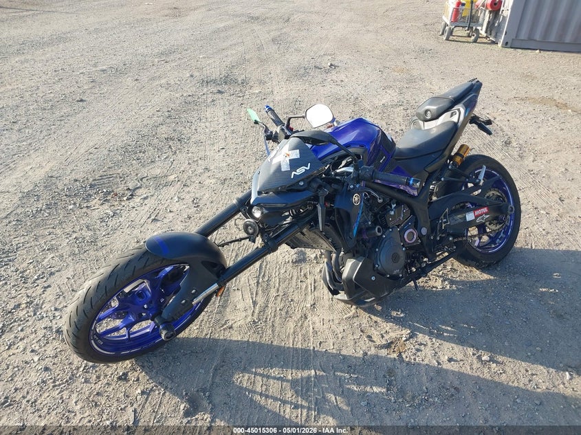 2025 Yamaha VIN MH3RH28Y0SK001017 IAAI salvage auction — FRONT END, Salvage (California), sold $575 on 2026-07-20 (photo 2)