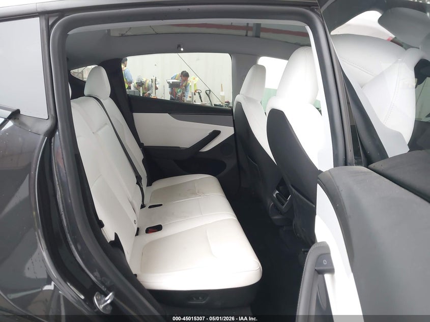 2026 Tesla Model y VIN 7SAYGDED3TF445438 IAAI salvage auction — LEFT FRONT, Salvage (California), sold $10,100 on 2026-07-29 (photo 8)
