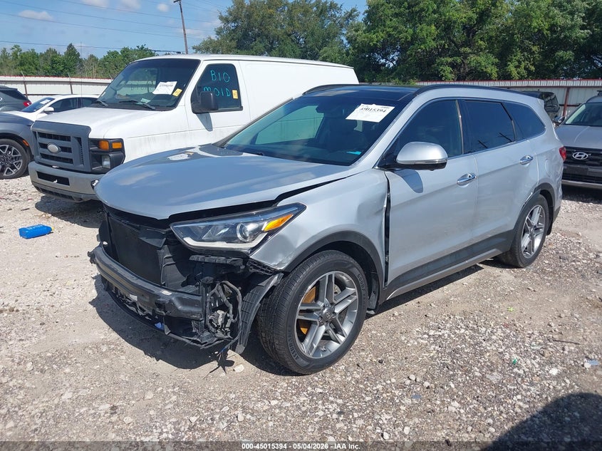2018 Hyundai Santa fe VIN KM8SR4HF7JU290886 IAAI salvage auction — FRONT END, Original (Texas), sold $2,650 on 2026-07-16 (photo 2)