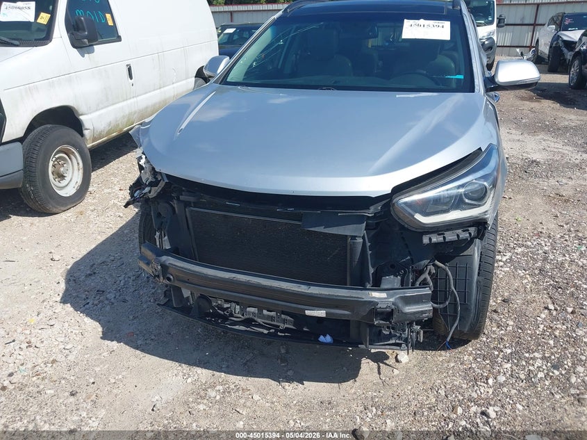 2018 Hyundai Santa fe VIN KM8SR4HF7JU290886 IAAI salvage auction — FRONT END, Original (Texas), sold $2,650 on 2026-07-16 (photo 6)