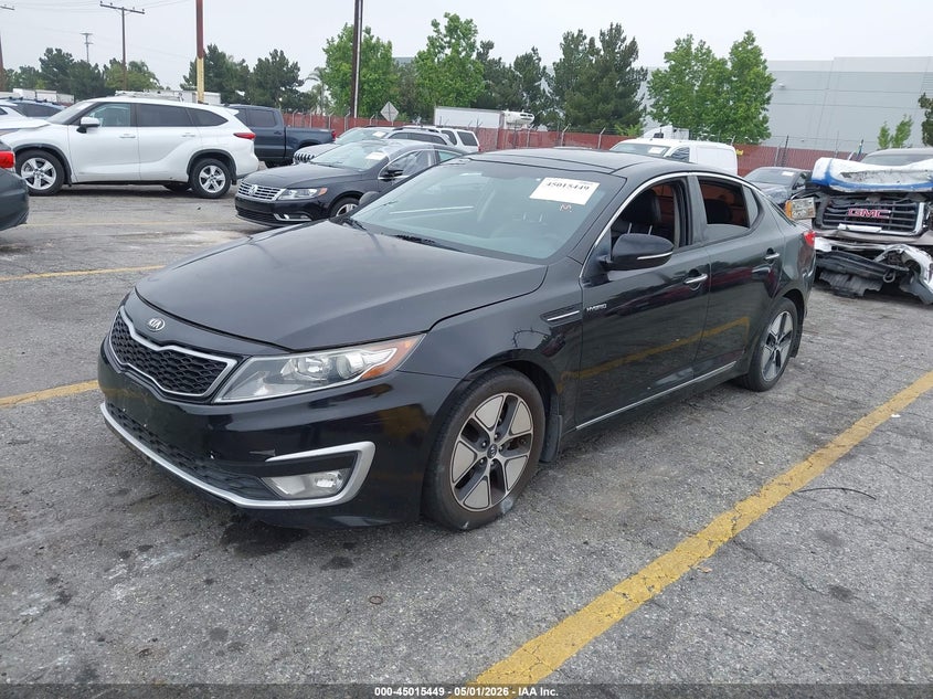 2013 Kia Optima VIN KNAGM4AD3D5057701 IAAI salvage auction — RIGHT FRONT, Wait Title, sold $450 on 2026-07-28 (photo 2)