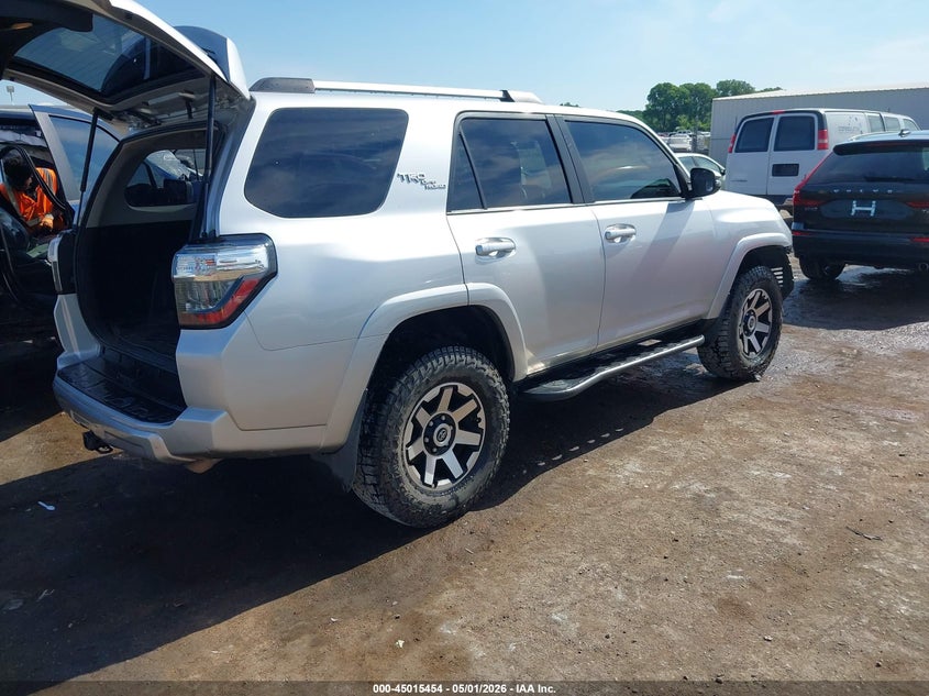 2017 Toyota 4runner VIN JTEBU5JR6H5474844 IAAI salvage auction — FRONT END, Clear (Oklahoma), sold $13,450 on 2026-07-22 (photo 4)