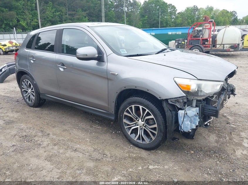 2018 Mitsubishi Outlander VIN JA4AP3AW6JU015336 IAAI salvage auction — FRONT END, Wait Title, sold $525 on 2026-07-17 (photo 1)