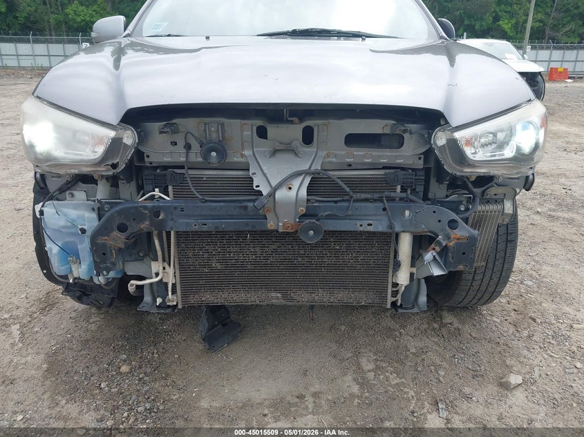 2018 Mitsubishi Outlander VIN JA4AP3AW6JU015336 IAAI salvage auction — FRONT END, Wait Title, sold $525 on 2026-07-17 (photo 6)