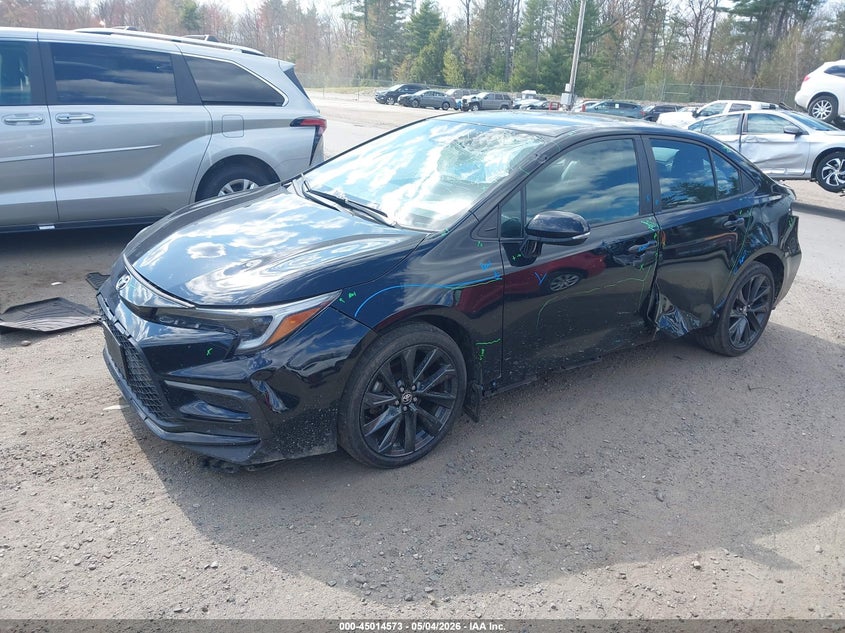 2024 Toyota Corolla VIN 5YFS4MCEXRP186869 IAAI salvage auction — LEFT & RIGHT, Salvage (Massachusetts), sold $6,175 on 2026-07-10 (photo 2)