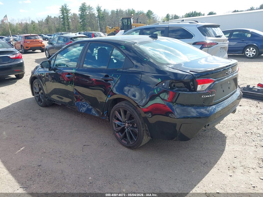 2024 Toyota Corolla VIN 5YFS4MCEXRP186869 IAAI salvage auction — LEFT & RIGHT, Salvage (Massachusetts), sold $6,175 on 2026-07-10 (photo 3)