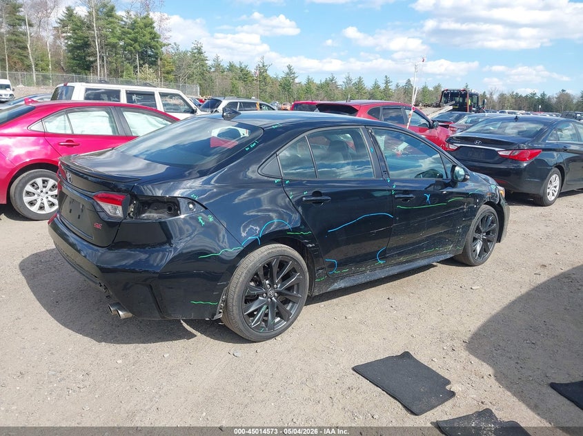 2024 Toyota Corolla VIN 5YFS4MCEXRP186869 IAAI salvage auction — LEFT & RIGHT, Salvage (Massachusetts), sold $6,175 on 2026-07-10 (photo 4)