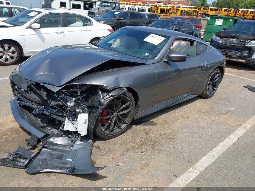 2024 Nissan Z VIN JN1BZ4BH4RM366867 IAAI salvage auction — FRONT END, Wait Title, sold $9,100 on 2026-07-16 (photo 2)