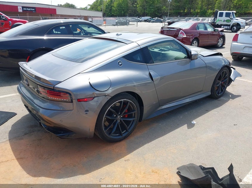2024 Nissan Z VIN JN1BZ4BH4RM366867 IAAI salvage auction — FRONT END, Wait Title, sold $9,100 on 2026-07-16 (photo 4)