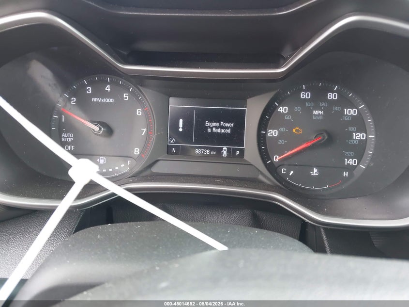 2021 Chevrolet Trailblazer VIN KL79MMS25MB011696 IAAI salvage auction — FRONT END, Salvage (California), sold $1,550 on 2026-07-28 (photo 7)