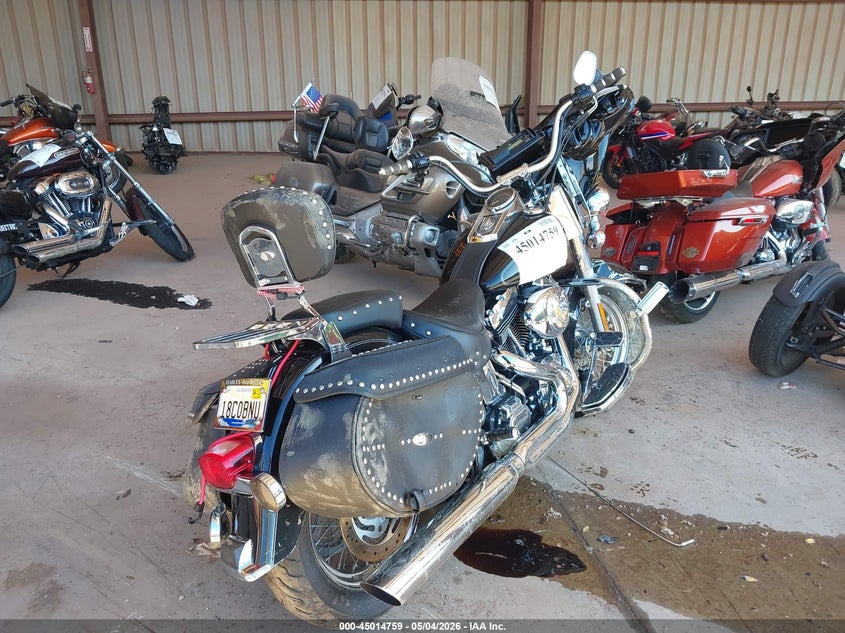 2004 Harley-davidson Softail VIN 1HD1BJY1X4Y087106 IAAI salvage auction — FRONT & REAR, Salvage (Alabama), sold $325 on 2026-07-08 (photo 4)