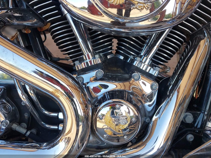 2004 Harley-davidson Softail VIN 1HD1BJY1X4Y087106 IAAI salvage auction — FRONT & REAR, Salvage (Alabama), sold $325 on 2026-07-08 (photo 8)