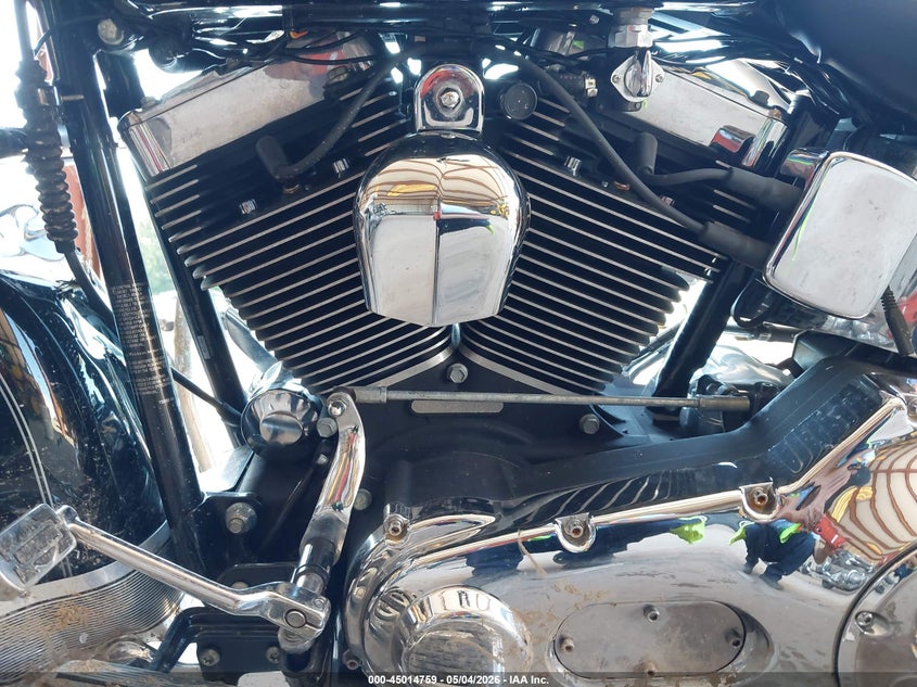 2004 Harley-davidson Softail VIN 1HD1BJY1X4Y087106 IAAI salvage auction — FRONT & REAR, Salvage (Alabama), sold $325 on 2026-07-08 (photo 9)