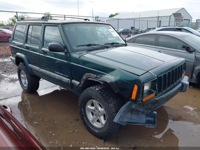2001 Jeep Cherokee VIN 1J4FF48S01L524796 IAAI salvage auction — RIGHT FRONT, Salvage (Ohio), sold $275 on 2026-07-18 (photo 1)