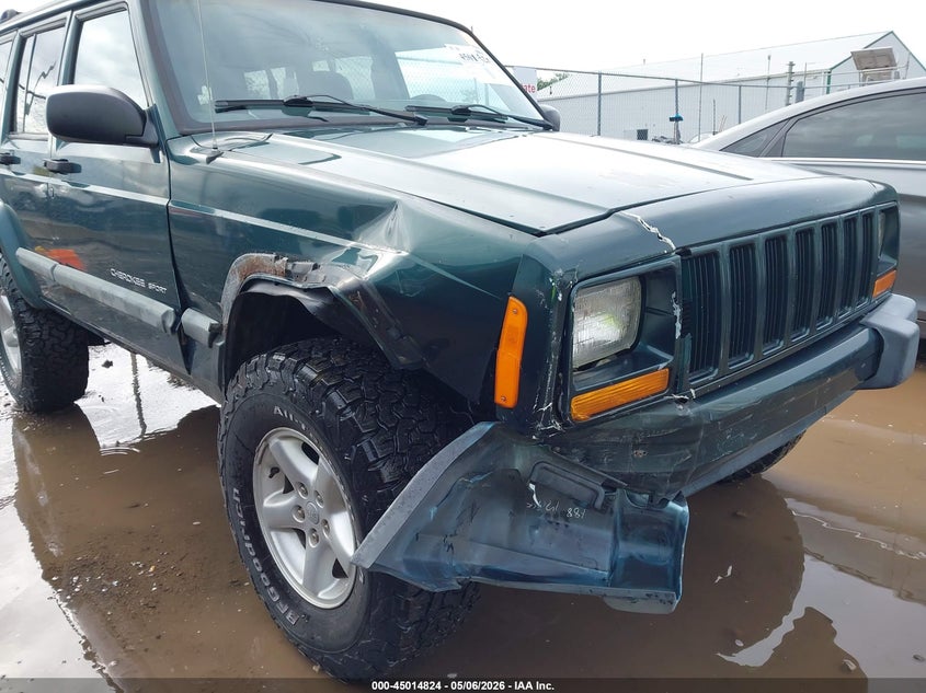 2001 Jeep Cherokee VIN 1J4FF48S01L524796 IAAI salvage auction — RIGHT FRONT, Salvage (Ohio), sold $275 on 2026-07-18 (photo 6)