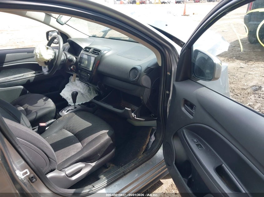 2021 Mitsubishi Mirage VIN ML32AUHJ7MH006513 IAAI salvage auction — FRONT END, Wait Title, sold $625 on 2026-07-08 (photo 5)