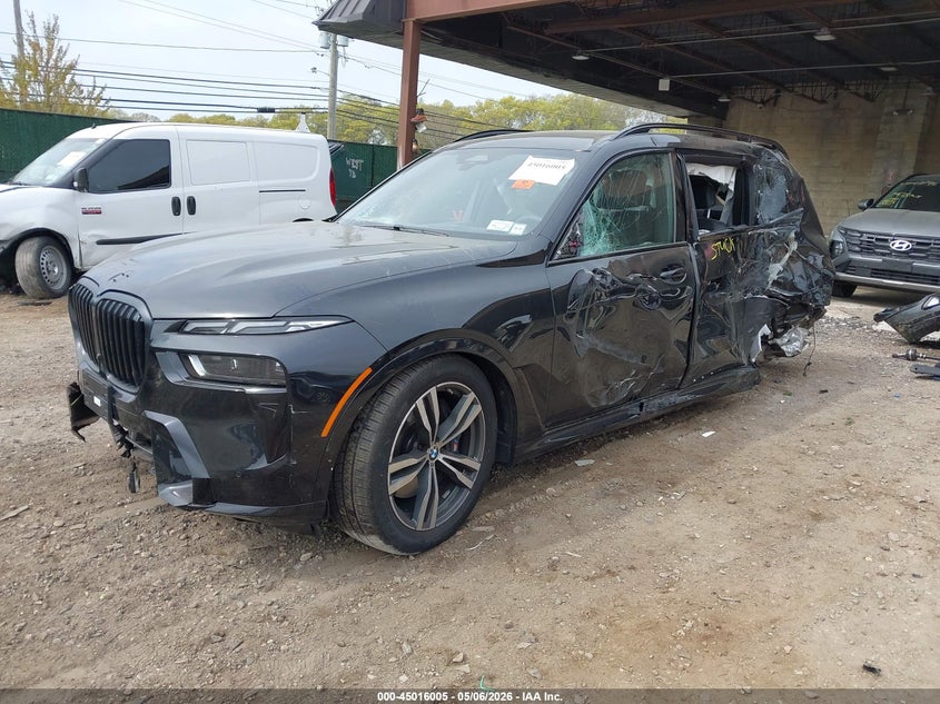 2026 BMW X7 VIN 5UX23EM02T9106181 IAAI salvage auction — REAR END, Mv-907A (New York), sold $12,850 on 2026-07-28 (photo 2)