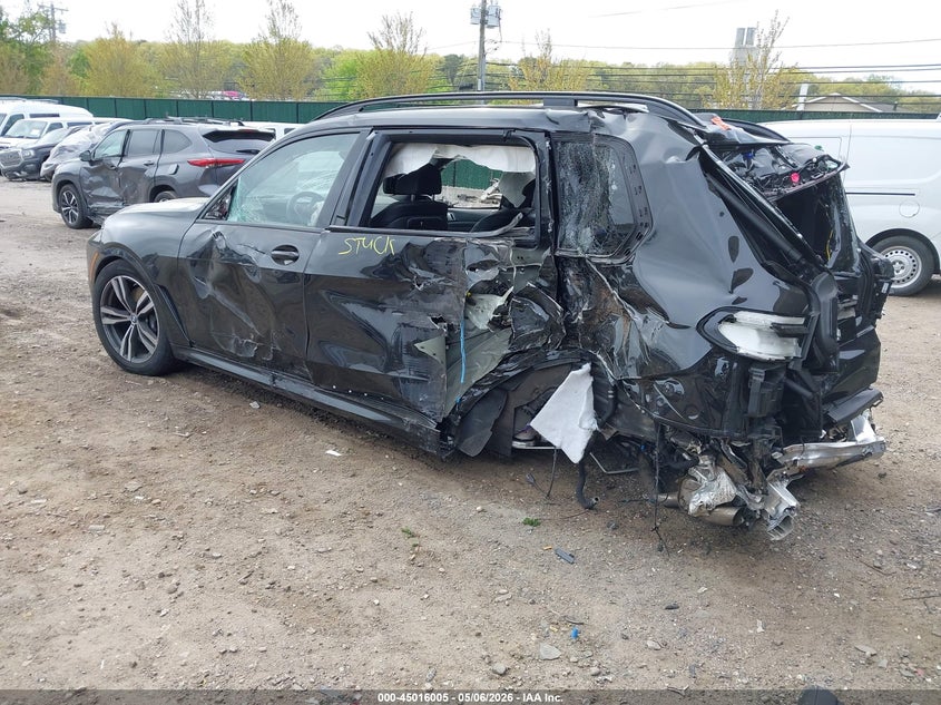2026 BMW X7 VIN 5UX23EM02T9106181 IAAI salvage auction — REAR END, Mv-907A (New York), sold $12,850 on 2026-07-28 (photo 3)