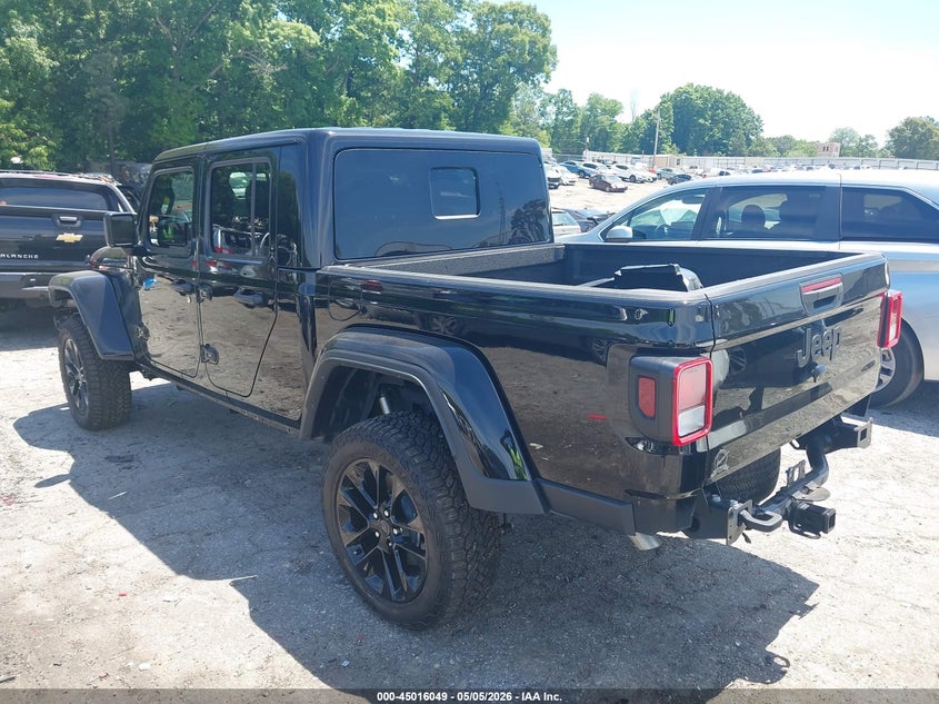 2025 Jeep Gladiator VIN 1C6PJTAG8SL500490 IAAI salvage auction — REAR END, Salvage (Georgia), sold $17,500 on 2026-07-29 (photo 3)