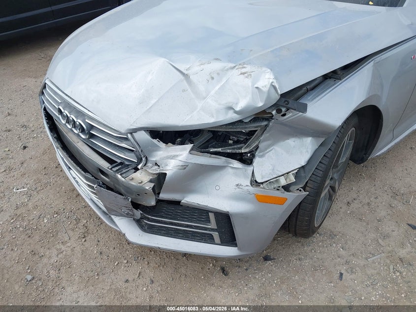2018 Audi A4 VIN WAUENAF41JA133365 IAAI salvage auction — FRONT END, Salvage Title, sold $3,150 on 2026-07-19 (photo 6)
