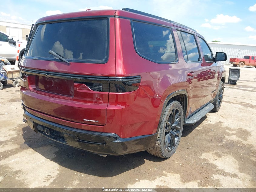 2022 Jeep Grand wagoneer VIN 1C4SJVBT0NS137512 IAAI salvage auction — LEFT REAR, Salvage Title, sold $14,000 on 2026-08-24 (photo 4)