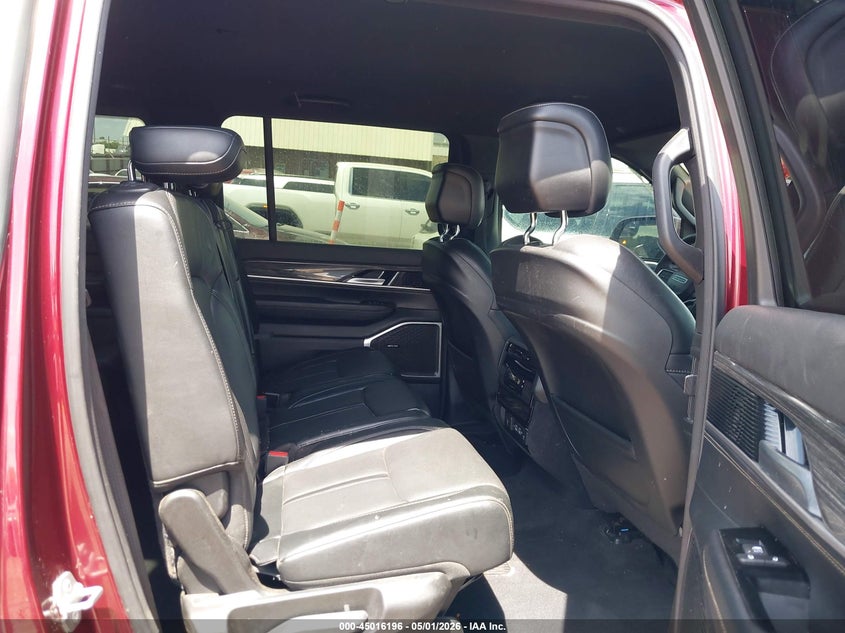 2022 Jeep Grand wagoneer VIN 1C4SJVBT0NS137512 IAAI salvage auction — LEFT REAR, Salvage Title, sold $14,000 on 2026-08-24 (photo 8)
