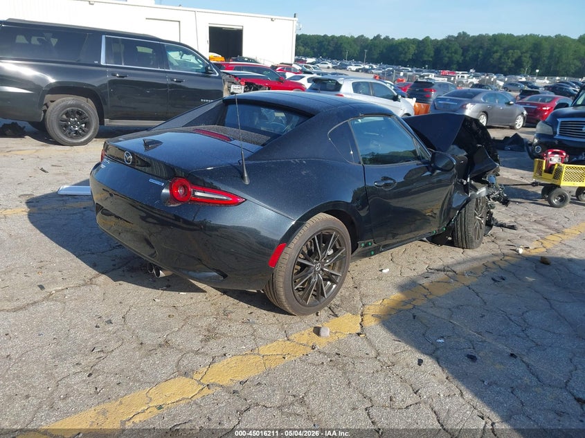 2024 Mazda Mx-5 VIN JM1NDAM75R0606642 IAAI salvage auction — FRONT END, Salvage (Georgia), sold $2,250 on 2026-07-08 (photo 4)