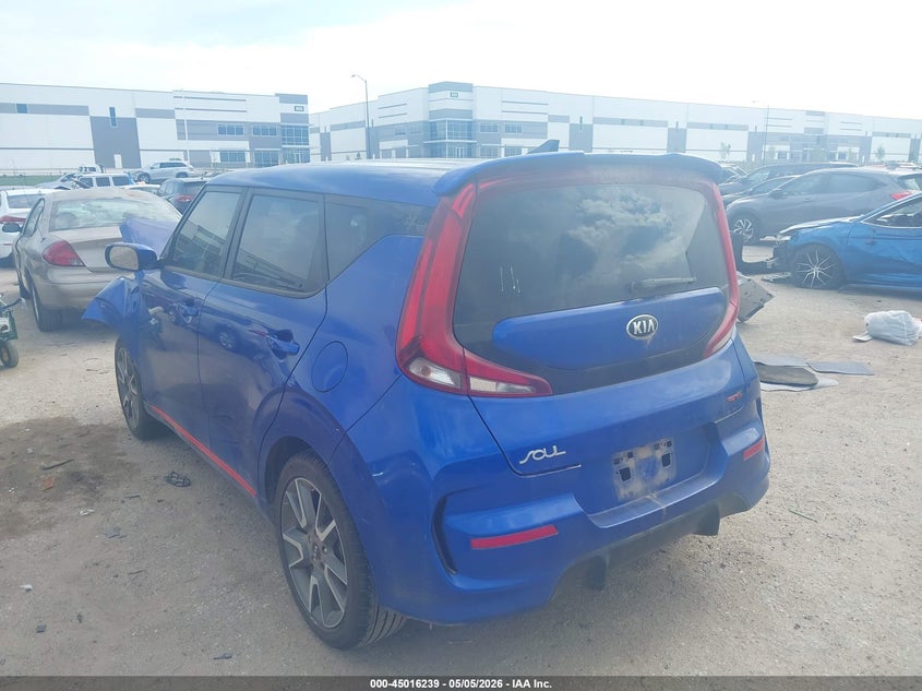 2020 Kia Soul VIN KNDJ63AU9L7073904 IAAI salvage auction — FRONT END, Salvage (Texas), sold $1,350 on 2026-07-28 (photo 3)