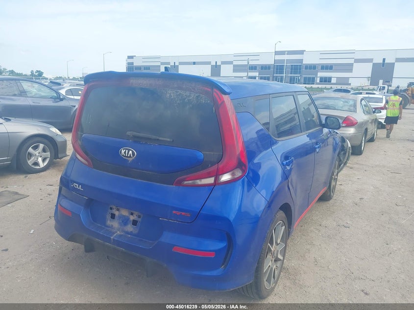 2020 Kia Soul VIN KNDJ63AU9L7073904 IAAI salvage auction — FRONT END, Salvage (Texas), sold $1,350 on 2026-07-28 (photo 4)