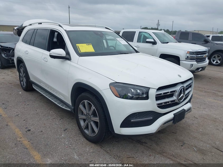 2020 Mercedes-benz Gls-class VIN 4JGFF5KE9LA196240 IAAI salvage auction — LEFT SIDE, Original (Texas), sold $18,900 on 2026-07-29 (photo 1)