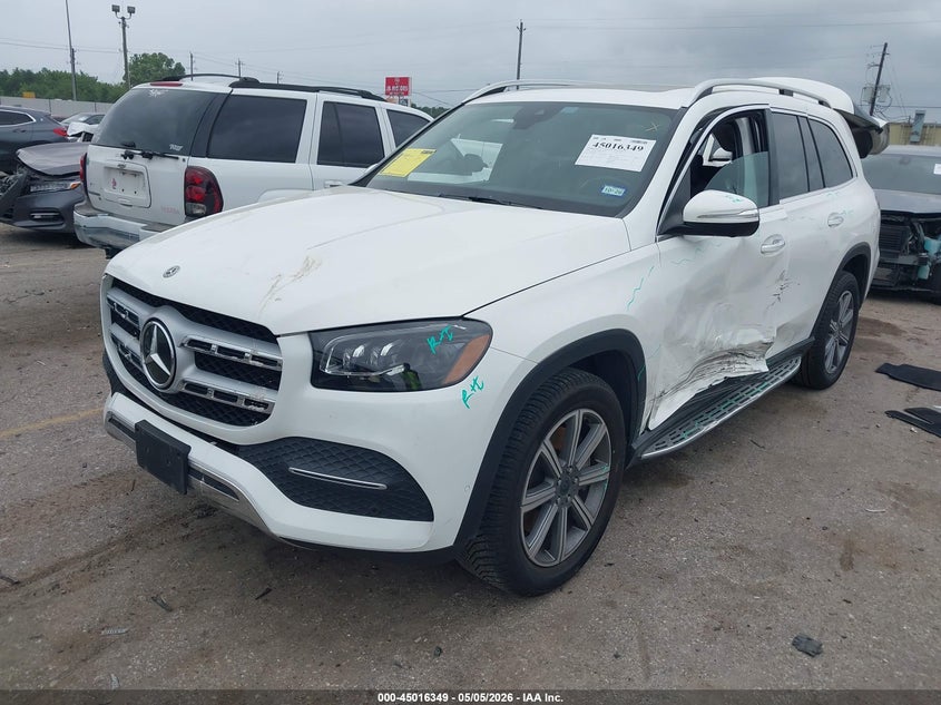 2020 Mercedes-benz Gls-class VIN 4JGFF5KE9LA196240 IAAI salvage auction — LEFT SIDE, Original (Texas), sold $18,900 on 2026-07-29 (photo 2)