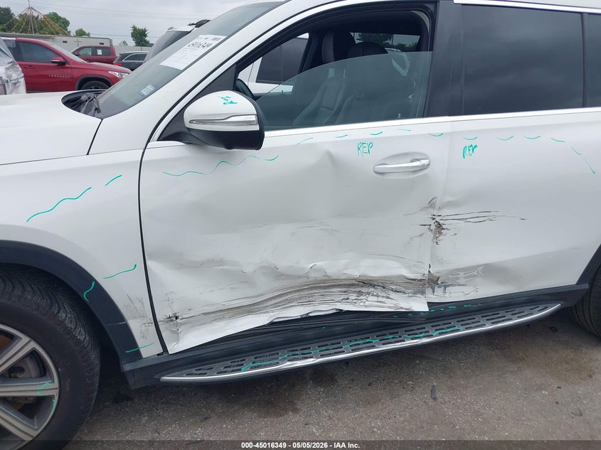 2020 Mercedes-benz Gls-class VIN 4JGFF5KE9LA196240 IAAI salvage auction — LEFT SIDE, Original (Texas), sold $18,900 on 2026-07-29 (photo 6)