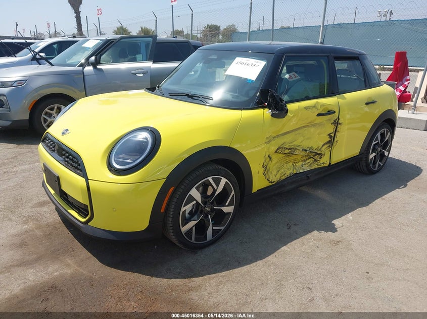 2026 Mini Hard top VIN WMW43GD04T2Y26402 IAAI salvage auction — LEFT SIDE, Salvage (California), sold $15,400 on 2026-07-15 (photo 2)