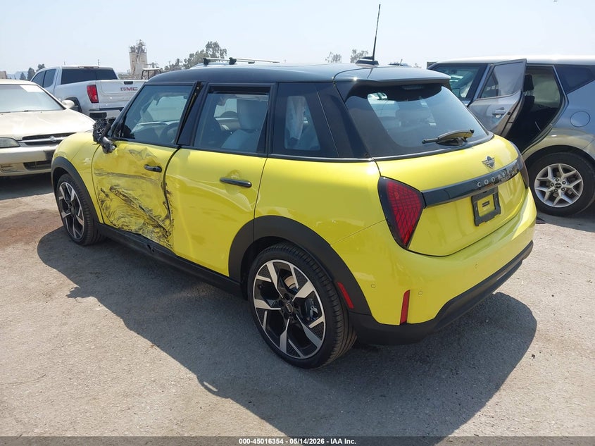 2026 Mini Hard top VIN WMW43GD04T2Y26402 IAAI salvage auction — LEFT SIDE, Salvage (California), sold $15,400 on 2026-07-15 (photo 3)