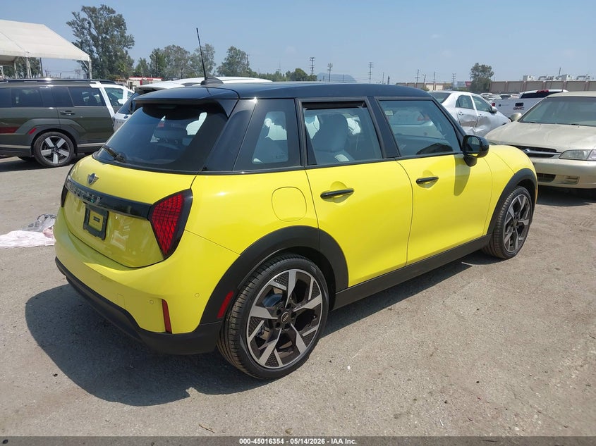 2026 Mini Hard top VIN WMW43GD04T2Y26402 IAAI salvage auction — LEFT SIDE, Salvage (California), sold $15,400 on 2026-07-15 (photo 4)