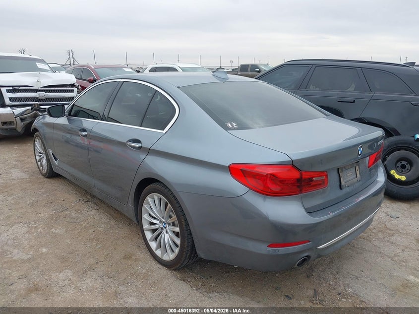 2018 BMW 5er VIN WBAJA5C54JWA39341 IAAI salvage auction — FRONT END, Original (Texas), sold $7,275 on 2026-07-28 (photo 3)