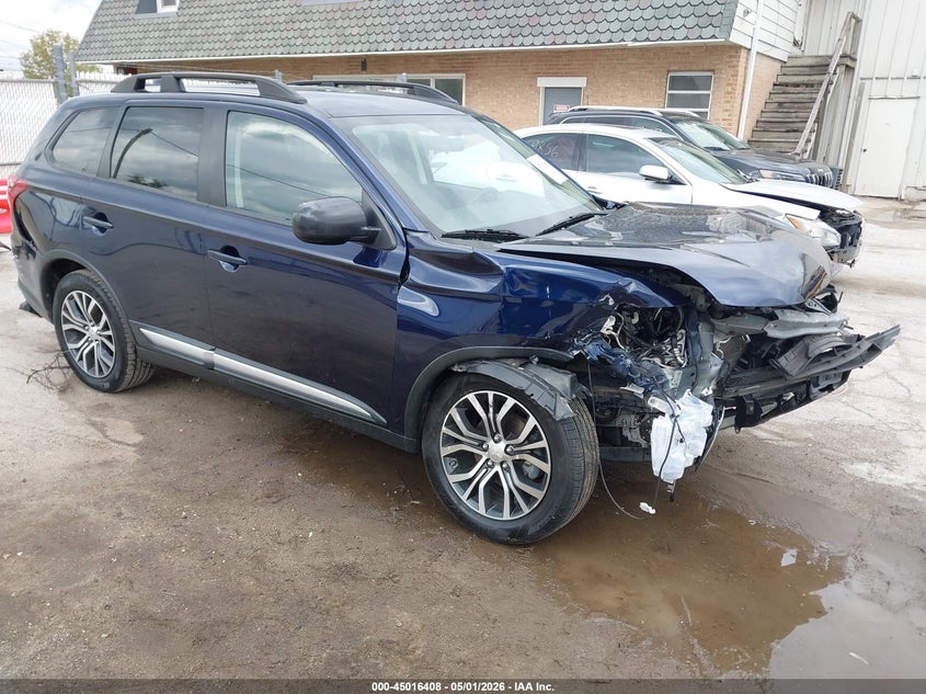 2017 Mitsubishi Outlander VIN JA4AD2A35HZ024163 IAAI salvage auction — FRONT END, Wait Title, sold $25 on 2026-07-28 (photo 1)
