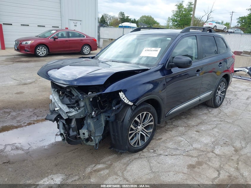 2017 Mitsubishi Outlander VIN JA4AD2A35HZ024163 IAAI salvage auction — FRONT END, Wait Title, sold $25 on 2026-07-28 (photo 2)