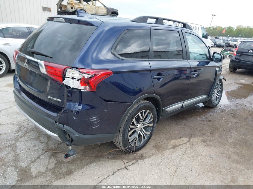 2017 Mitsubishi Outlander VIN JA4AD2A35HZ024163 IAAI salvage auction — FRONT END, Wait Title, sold $25 on 2026-07-28 (photo 4)