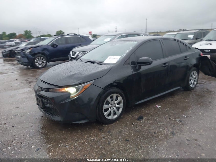 2021 Toyota Corolla VIN 5YFEPMAE7MP219987 IAAI salvage auction — REAR END, Original (Texas), sold $4,050 on 2026-07-15 (photo 2)