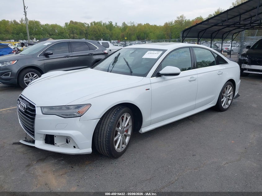 2018 Audi A6 VIN WAUG8AFC1JN018409 IAAI salvage auction — FRONT END, Salvage (Connecticut), sold $2,150 on 2026-07-09 (photo 2)