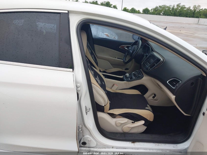 2015 Chrysler 200 VIN 1C3CCCAB3FN653072 IAAI salvage auction — FRONT END, Original (Texas), sold $325 on 2026-07-11 (photo 5)